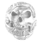 RAT RACE ラットレース GIVE NO TAKE NO SKULL RING ギブ ノー テイク ノー スカル リング シルバー系 16〜17号程度【中古】