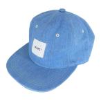 WTAPS ダブルタップス 21SS 211HCDT-HT04 T-61 01 CAP/COTTON.DENIM デニム キャップ 帽子 ブルー系 F【美品】【中古】