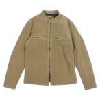 BACKBONE バックボーン 13AW BB13FW-B10 コーデュロイ シングル ライダース ジャケット ベージュ系 L【中古】