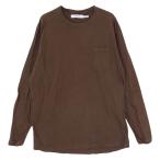 nonnative ノンネイティブ DWL L/S TEE COTTON HEAVYWEIGHT JERSEY OVERDYED VW ロングスリーブ Tシャツ ブラウン系 3【中古】