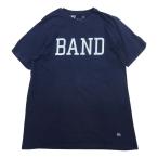 デニムバイヴァンキッシュ denim by vanquish fragment フラグメント BAND バンド プリント 半袖 Tシャツ ネイビー系 XL【中古】