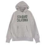 STANDARD CALIFORNIA スタンダードカリフォルニア Champion チャンピオン ロゴ プルオーバー パーカー【極上美品】【中古】