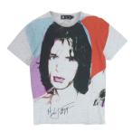 HYSTERIC GLAMOUR ヒステリックグラマー 0443CT03 Andy Warhol アンディウォーホール クルーネック 半袖 Tシャツ カットソー L【中古】