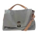 ショッピングメッセンジャーバッグ ZANELLATO ザネラート ポスティーナ ブランディーン 2WAY ハンド ショルダー メッセンジャー バッグ【中古】