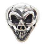 BILL WALL LEATHER ビルウォールレザー Good Luck Scull グッドラック スカル リング 14号【中古】