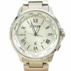 CITIZEN シチズン CB1020-54A XC クロスシー エコドライブ 電波 腕時計 シルバー系【中古】