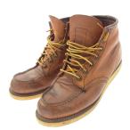 RED WING レッドウィング 875 USA製 CLASSIC MOC IRISH SETTER クラシックモック アイリッシュセッター ワークブーツ 41【中古】