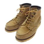 RED WING レッドウィング 8173 USA製 90s 四角犬タグ スエード アイリッシュセッター ラフアウト モックトゥ ブーツ 【中古】