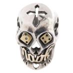 Celt&Cobra ケルト&コブラ magical design マジカルデザイン HOOK 18Kダイスアイ スカルリング シルバー系 15号【中古】