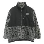 WACKO MARIA ワコマリア 20AW 20FW-WMO-OD07 LEOPARD BOA FLEECE JACKET レオパード柄 ボア フリースジャケット ブラック系 M【中古】