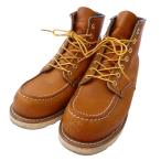 RED WING レッドウィング 875 6-inch Classic Moc 6インチ クラシックモック レザー ブーツ ブラウン系 25.5cm【中古】