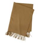 Johnstons of Elgin ジョンストンズ オブ エルガン カシミヤ 大判 マフラー MADE IN SCOTLAND スコットランド製 ベージュ系【中古】