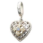 Loree Rodkin Loree Rodkin 18K×SV925 Heart Cross подвеска с цепью оттенок серебра оттенок золота [ б/у ]