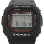 CASIO G-SHOCK カシオ ジーショック DW-5000R-1AJF G-SHOCK ジーショック 初代復刻モデル デジタル 腕時計 ウォッチ ブラック系【中古】