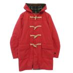 COMME des GARCONS HOMME Comme des Garcons Homme HL-C002 AD2013 подкладка шерсть проверка полупальто "даффл коут" оттенок красного S[ б/у ]