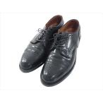 Alden オールデン 2146 Medallion Tip Blucher メダリオン コードバン 外羽根 シューズ  ブラック系 8D 【中古】