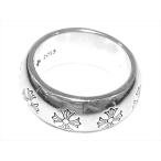 クロムハーツ CHROME HEARTS RND 10mm CHプラスバンド リング シルバー 【中古】