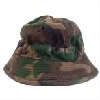 テンダーロイン TENDERLOIN JUNGLE HAT CAMO カモ柄 ジャングル バケット ハット 帽子 マルチカラー系 M【中古】