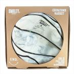 チャイナタウン マーケット CHINATOWN MARKET 未使用 END SMILEY INDOOR BASKETBALL バスケット ボール White&amp;Grey one size 【極上美品】【中古】