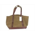 【中古】ARTS＆CRAFTS アーツ アンド クラフツ Aging Canvas Basic tote トートバッグ カーキ(オリーブグリーン)系