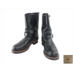 【中古】RED WING レッドウィング 2268 ENGINEER BOOT エンジニア ブーツ ブラック系 US10D