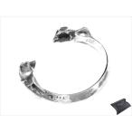 クレイジーピッグ ２スカル スモール Two Skull Bangle バングル  シルバー CRAZY PIG 【中古】