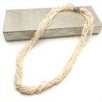  очень красивый товар пресная вода жемчуг жемчуг 8 полосный колье белый Silver печать женский аксессуары натуральный жемчуг c16