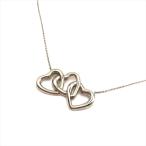  хорошая вещь TIFFANY & Co. Tiffany серебряный Triple Heart SV925 колье аксессуары k1682