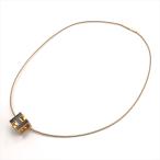  хорошая вещь HERMES Hermes машина judo пепел H Cube колье черный Gold k3197