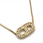  прекрасный товар Christian Dior Dior CD Logo Gold Stone колье аксессуары женский k4583