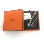 HERMES Hermes Kelly колье katenaSV925 12.4g серебряный аксессуары прекрасный товар k975