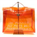  прекрасный товар HERMES Hermes винил Kelly ручная сумочка orange m11045