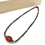  выставленный товар Edo BEKKO панцирь черепахи янтарь колье аксессуары Brown с гарантией m12882