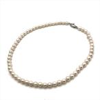  прекрасный товар ...книга@ жемчуг .. выдающийся 6.8-7.0mm серебряный печать иметь колье аксессуары белый m13693