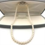  новый товар не использовался ... жемчуг pearl silver печать 6.5mm~7mm.. хороший женский мода аксессуары мелкие вещи колье белый m14017