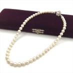  не использовался товар ... жемчуг pearl silver печать 7mm.. выдающийся женский мода аксессуары мелкие вещи колье белый m14032