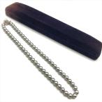  не использовался ... жемчуг жемчуг silver серебряный печать sv925 7mm.. чуть более женский мода аксессуары мелкие вещи колье серый m14612