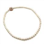  прекрасный товар ... жемчуг книга@ жемчуг жемчуг колье аксессуары K14 6mm.. максимально высокий цветок белое золото женский m14774