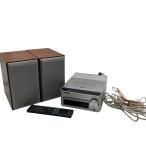  хорошая вещь KENWOOD Kenwood compact Hi-Fi система R-K521 CD плеер динамик серебряный проигрыватель работоспособность не проверялась m15496
