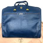 HERMES Hermes gyaropga- men to чемодан синий 0X печать прекрасный товар M5820