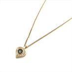  прекрасный товар Christian Dior Dior Vintage Logo стразы колье Gold аксессуары женский r65