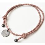 ボッテガヴェネタ ブレスレット/バングル BOTTEGA VENETA イントレチャート ナッパ グレイッシュピンク爆買