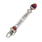 クロエ キーリング/バッグチャーム Chloe マウスモチーフ LOVE　ナチュラル/シルバー爆買