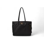 プラダ トートバッグ A4サイズ PRADA バッグ BR4001 ナイロン/ヴェルニ ブラック