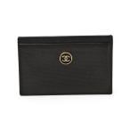  Chanel футляр для карточек / футляр для визитных карточек CHANEL A20906 здесь bo tan leather черный . покупка 