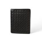 ボッテガヴェネタ 財布/二つ折り財布 BOTTEGA VENETA 折財布 イントレチャート ブラック 169731