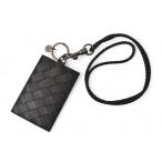  Bottega Veneta ремешок на шею чехол для пропуска /ID держатель 2 позиций комплект BOTTEGA VENETA сетка черный . покупка 