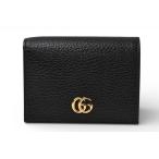 グッチ ミニ財布 未使用 GUCCI 折財布 456126 PETITE MARMONT/プチマーモント ブラック