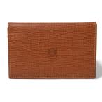  Loewe футляр для карточек / визитная карточка .LOEWE кожа дыра грамм Brown . покупка 