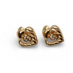 ショッピングdior クリスチャンディオール イヤリング Christian Dior ヴィンテージ アクセサリー ハート ゴールド